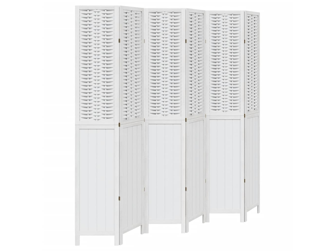 Room Divider, Room Dividers Vidaxl Branco Madeira (40 X 220 Cm)