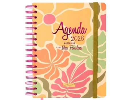 Agenda Finocam Talkual Ideas A5 15,5 X 21,7 Cm 2026