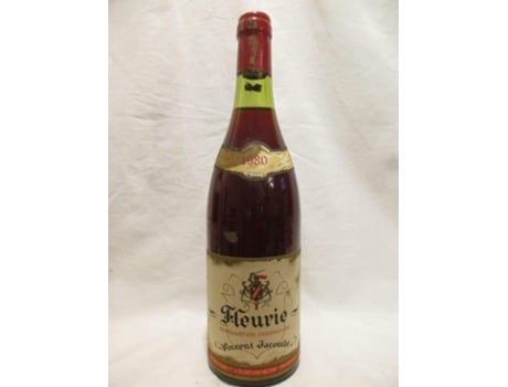 Vinho Tinto VINCENT JACOULOT 1980 (75 cl - 1 unidade)