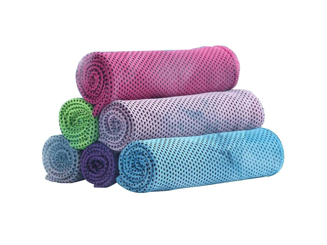 Lurelia Tala Para Dedo Toalha Refrescante Para Desporto E Fitness Pacote Com 6