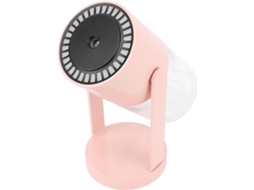 Umidificador De Mesa, Veicular Em Abs Com Difusor Aromaterapia, Luz Colorida, Névoa Agitação