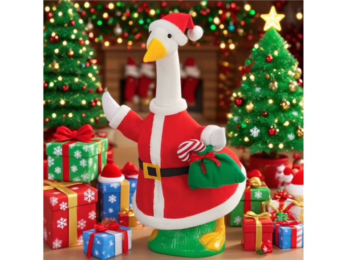 Laxiscreed Roupa De Natal Com Boneco De Gola De Ganso, 23 Polegadas, Decoração Para Natal E Carnaval