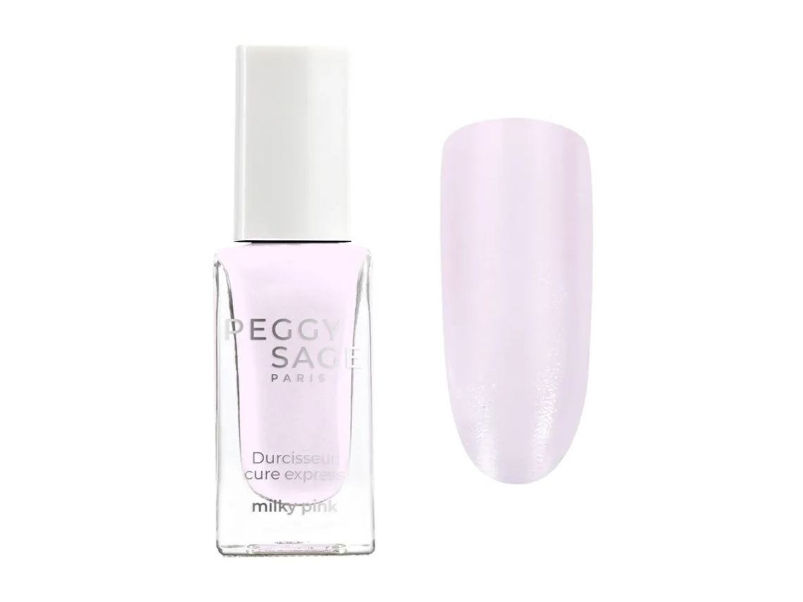 Fortalecedor de unhas de ação rápida em rosa leitoso suave, 11ml Peggy Sage