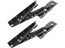 Suporte De Mesa Para Elevação De Móveis Reforçado, Preto, Com Mola.