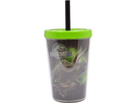 Copo Jurassic World Triceratops 300 Ml Zak!
