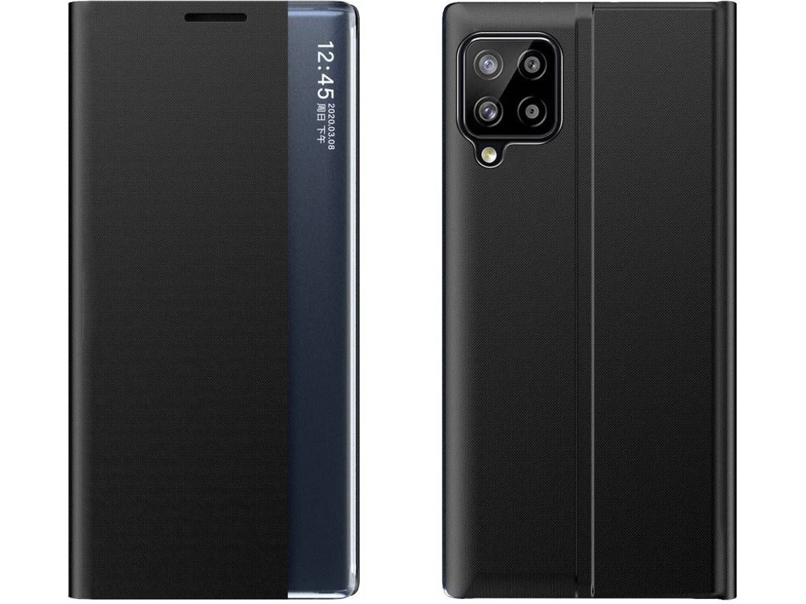 Capa Samsung Galaxy A22 LMOBILE Flip Cover Preto