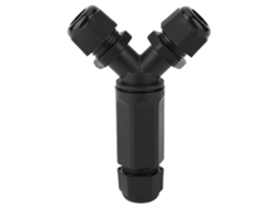 Conector de Fio Impermeável YURU IP68 3 Vias para Acessórios Elétricos