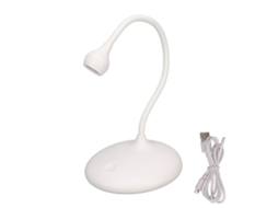 Lâmpada De Cura Led Uv Com Gooseneck Rotativo 360 Graus E 3 Níveis De Brilho Para Unhas