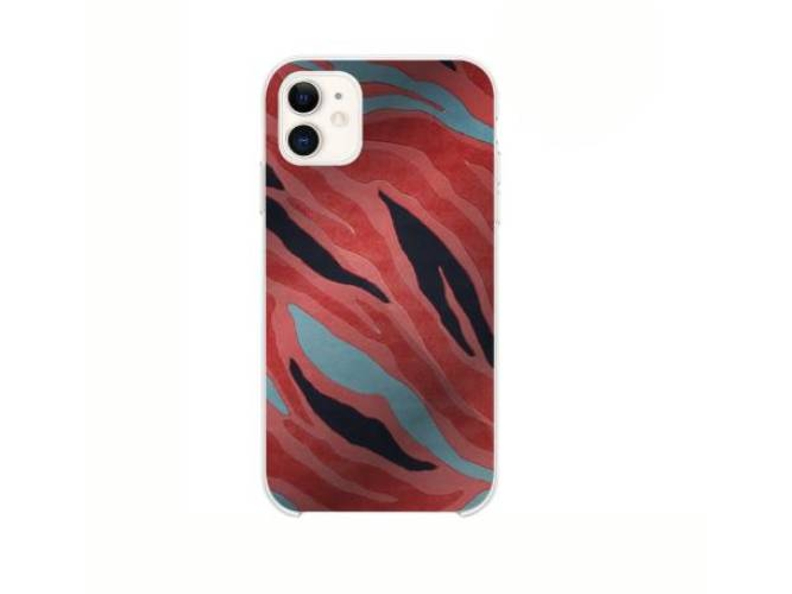 Capa para iPhone XR/11 BIGBEN CONNECTED Pele Sintética Anti-Choque Multicor .