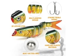 Isca Artificial Taruor 140mm Sinking Bait