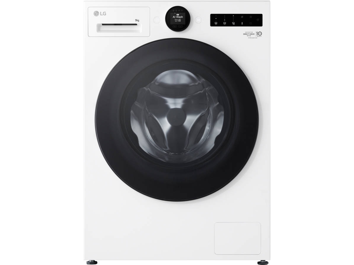 Máquina de Lavar Roupa LG F4X9009TWCE (9 kg - 1400 rpm - Branco)