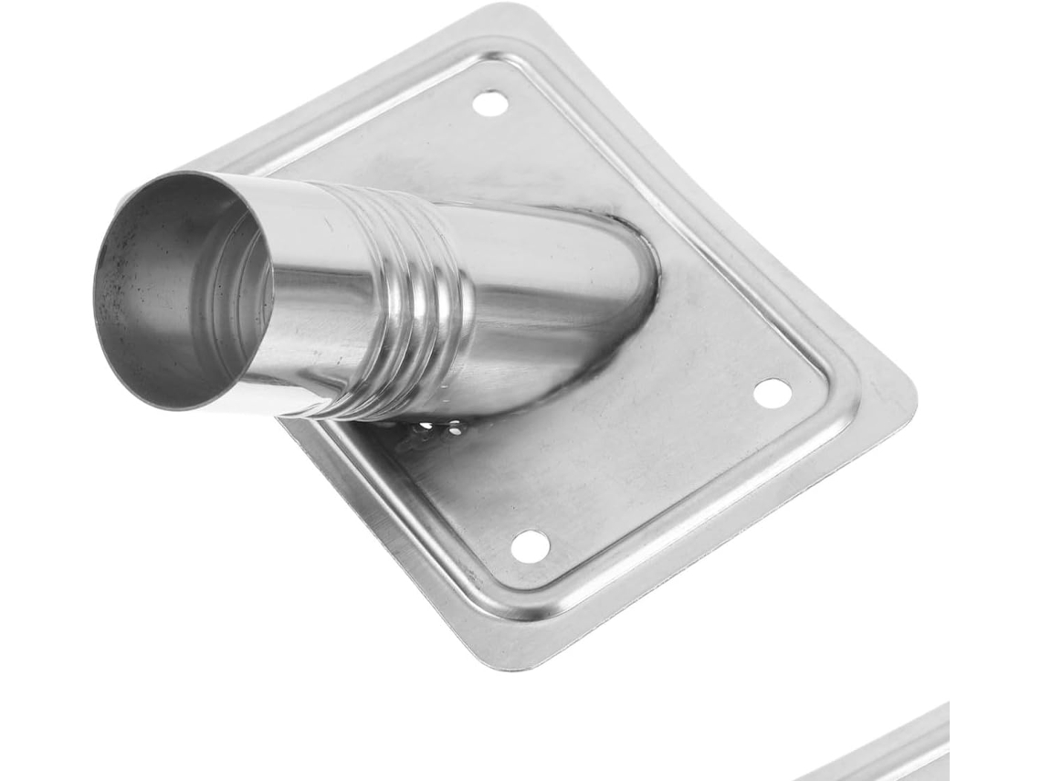 Adaptador De Cabo Com Rosca Em Aço Inoxidável Resistente E Estável Kallory Para Vassoura Telescópico 1 Polegada, Para