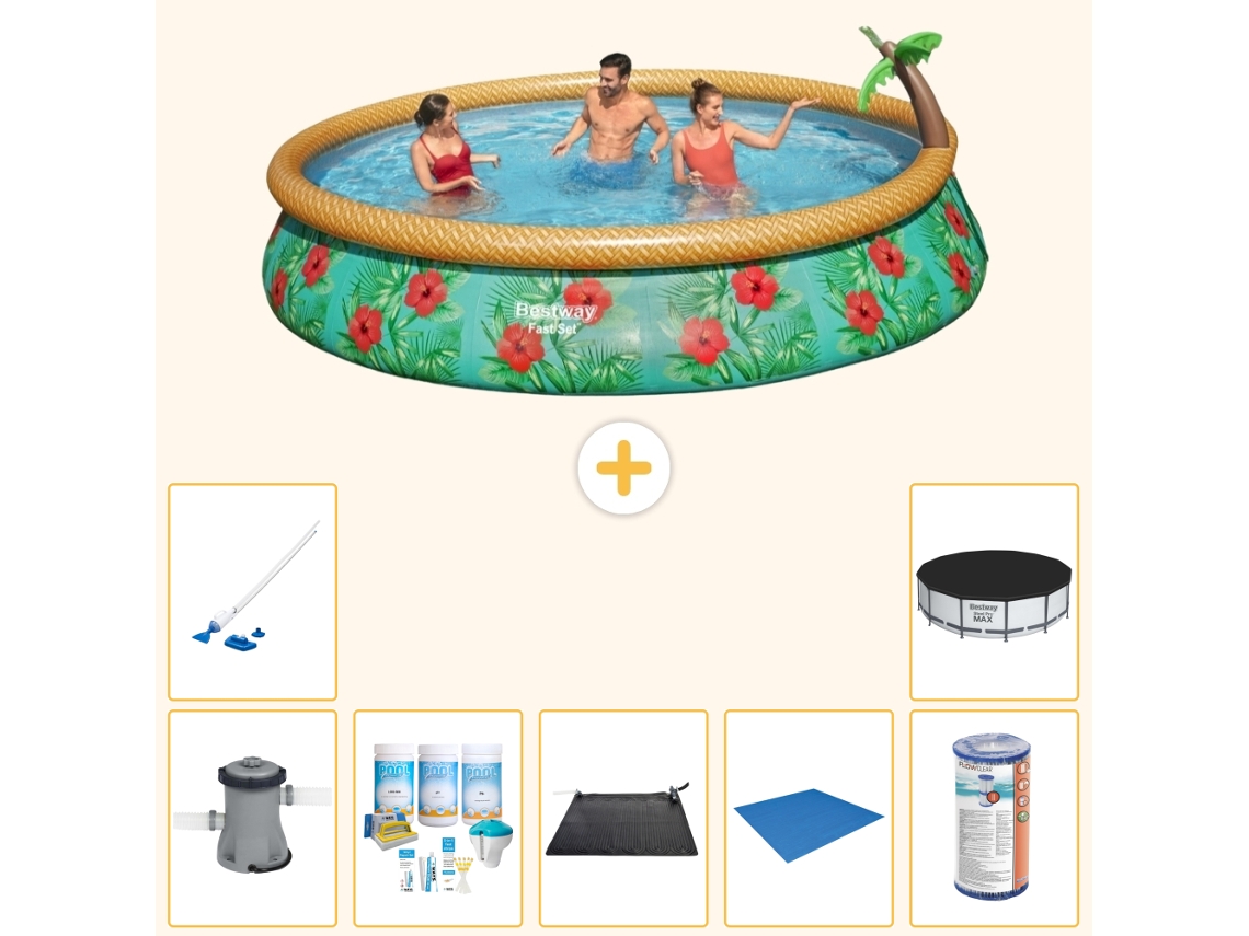 Bestway Piscina Bestway Fast Set Redonda - 457x84 Cm - 8-peças S21461