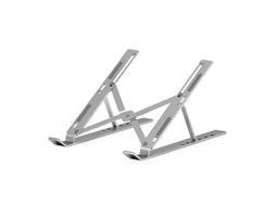 Lurelia Suporte Vertical Para Portátil 1 Unidade, Ajustável, Dobrável, Antiderrapante, Com Ventilação, Em Alumínio, Para 10 A 15,6 Polegadas