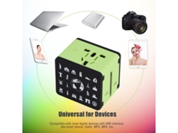 Adaptador de Viagem Multifuncional LAXISCREED