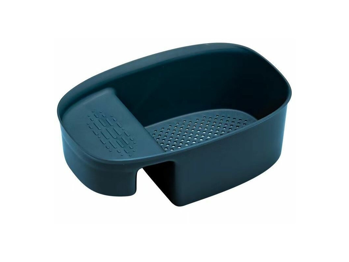 Conjunto De 1 Escorredor Pia, Cesto Para Lavar Frutas E Legumes, Resíduos Cozinha, Cogumelos, Suporte Pendurar Em Prateleiras Coz -aquaforge