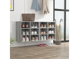 Vidaxl Sapateira 2 Pcs 52,5x30x50 Cm Sonoma Cinzento
