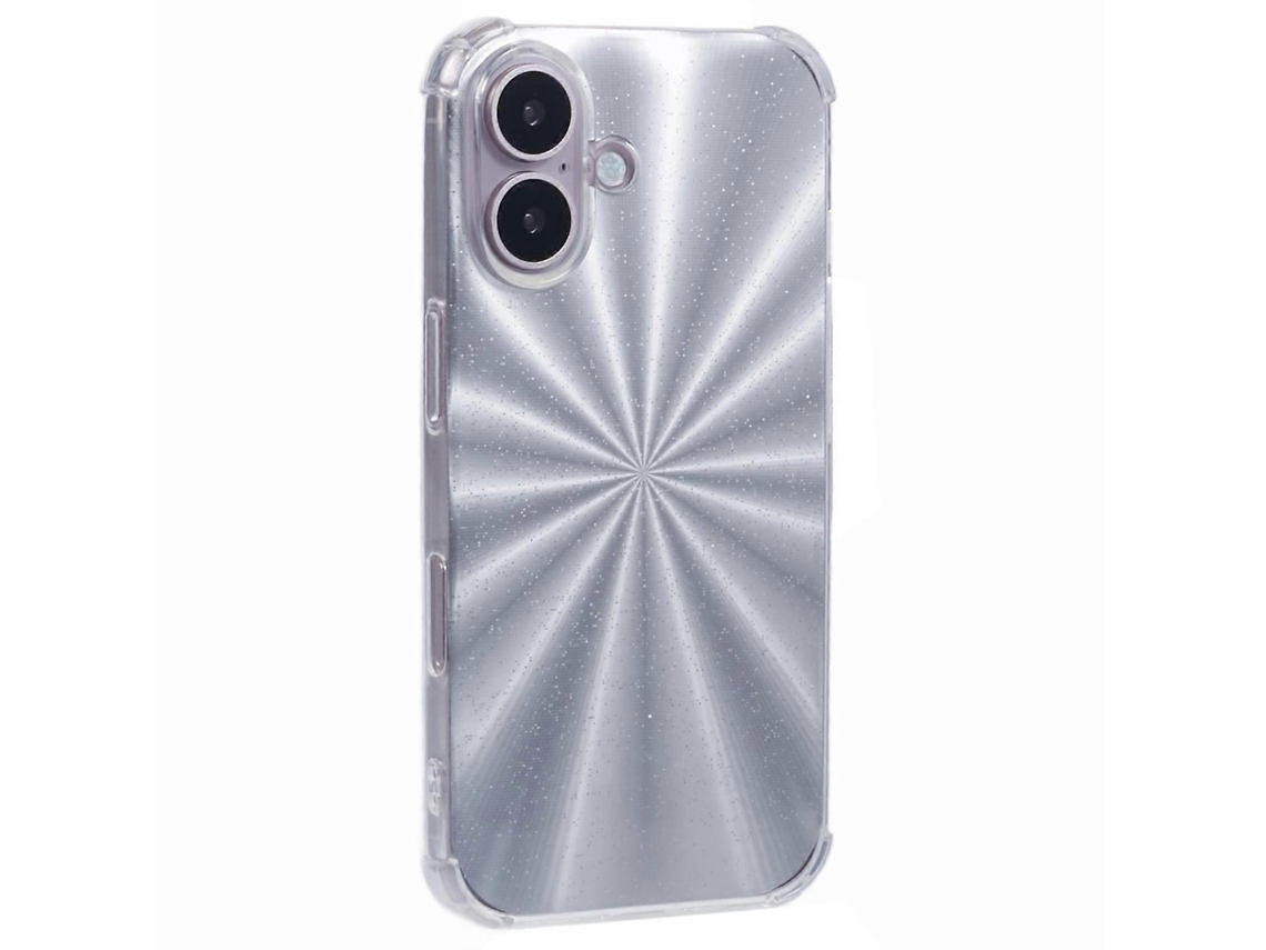Capa Protetora Para Iphone 16 Com Cantos Reforçados E Tpu Macio E Papel Cartão