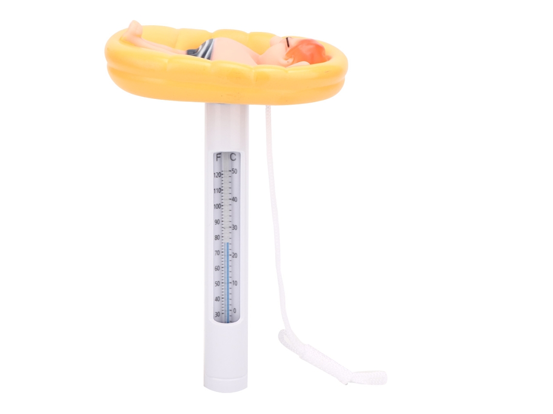 Termômetro Flutuante Fofo para Piscina e Spa com Janela Transparente | S/MARCA
