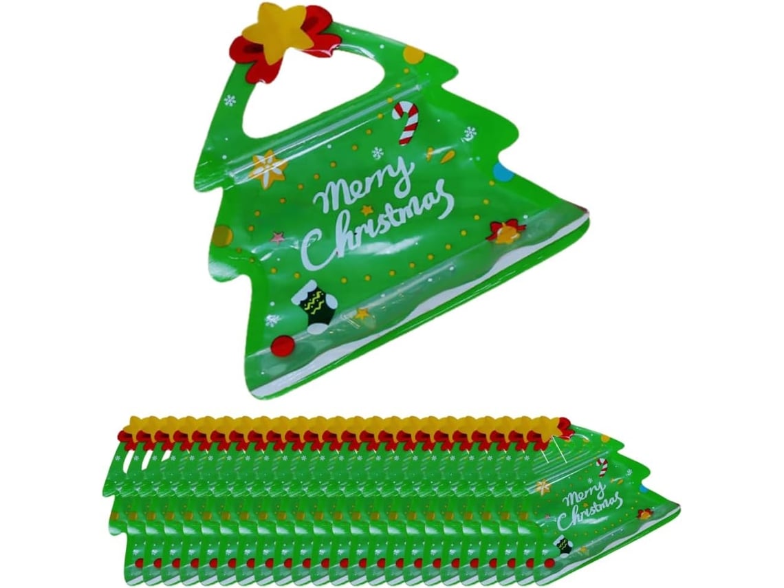 Conjunto Com 50 De Presente De Natal Tecido, Para Presentes Para Ocasi