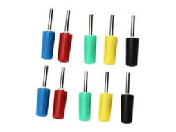 Laxiscreed Banana Plugs Com Pinos Retos Banho De Níquel Para Conexões Seguras