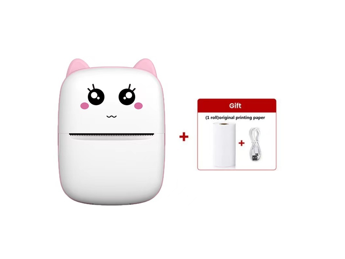 Mini Presente Sem Fio para Aniversário Infantil YUNZII (1 Pacote de Pó, Inclui um Rolo de Lenços de Papel)
