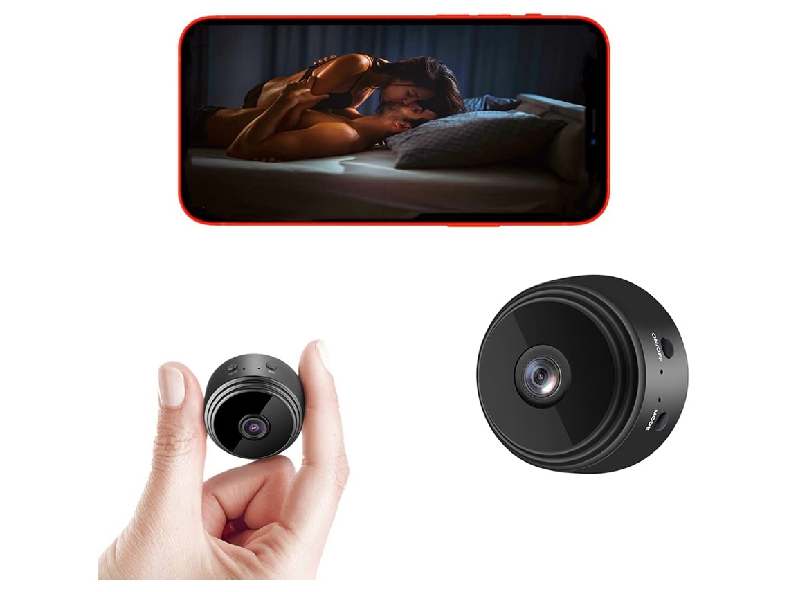 Câmara  De Segurança Doméstica Sem Fio Mini Hd Wi-fi Vigilância*