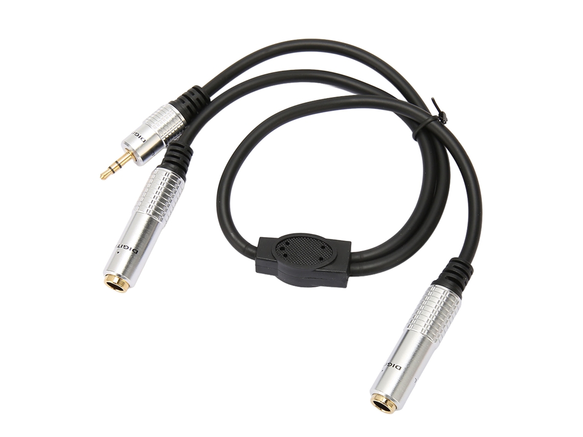 Adaptador de Áudio Fêmea para Fêmea EOOCOO