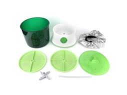 Kit de Acessórios para Air Fryer S/MARCA, 8 Peças, em Aço Inoxidável 304, Antiaderente, Lavável, para Máquina de Lavar Louça