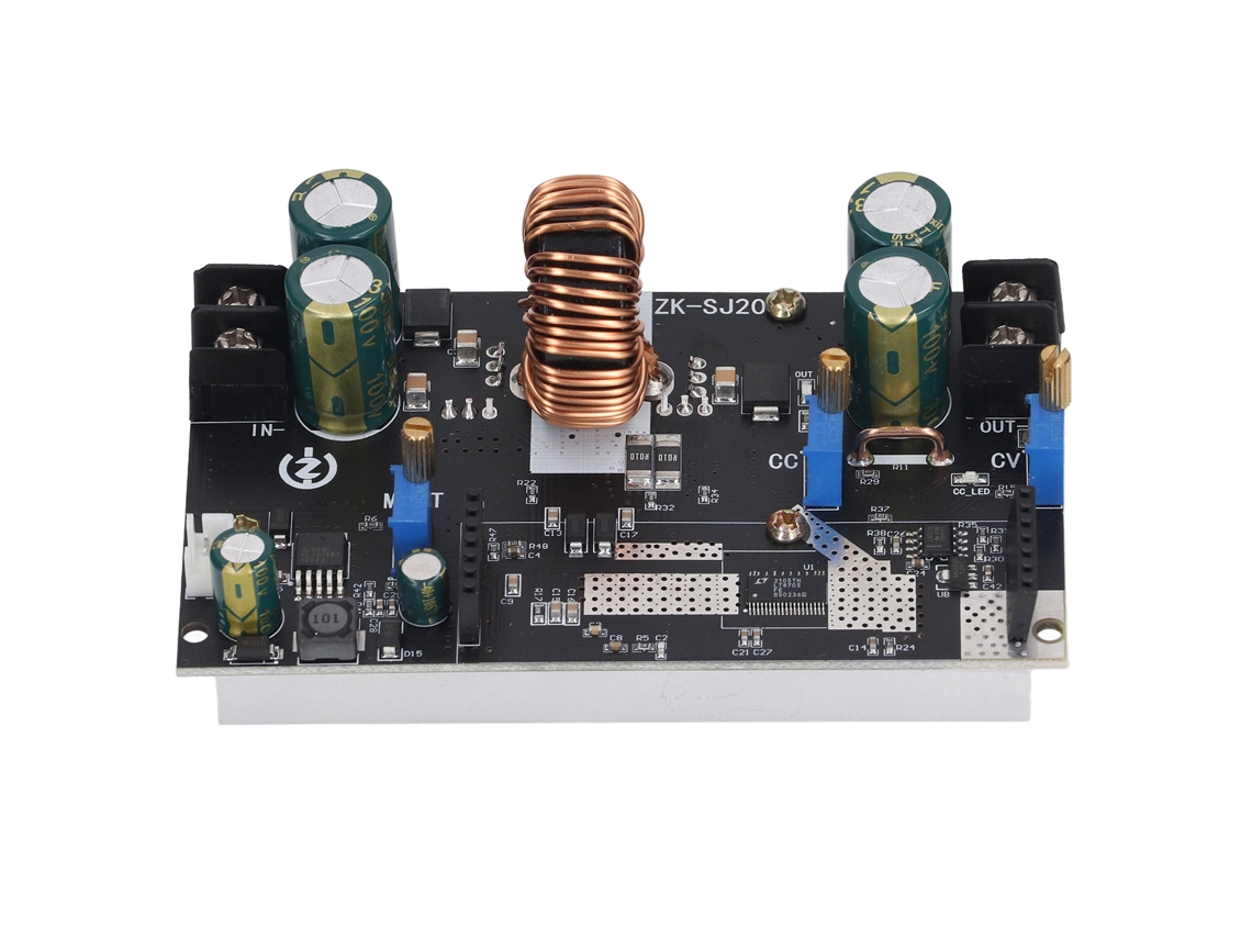 Módulo Conversor Boost Buck Automático 300w 20a Dc 7‑80v Entrada 1.4‑79v Saída Regulador Mppt