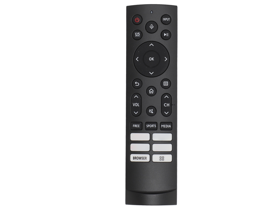 Aetheria controle Remoto Substituto Erf3h90h para Tv Hisense, Sensível e Fácil de Operar, Acessórios de Tv