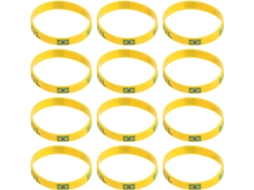 Pulseiras de silicone Ultechnovo para futebol, impressão de alta precisão, design exclusivo e portátil, ideais para