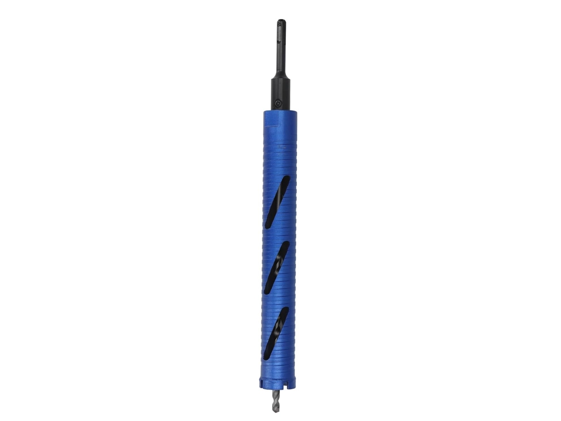 Broca Diamantada Azul Para Concreto, Em Aço Liga, Rosca 5, 8 E 11,