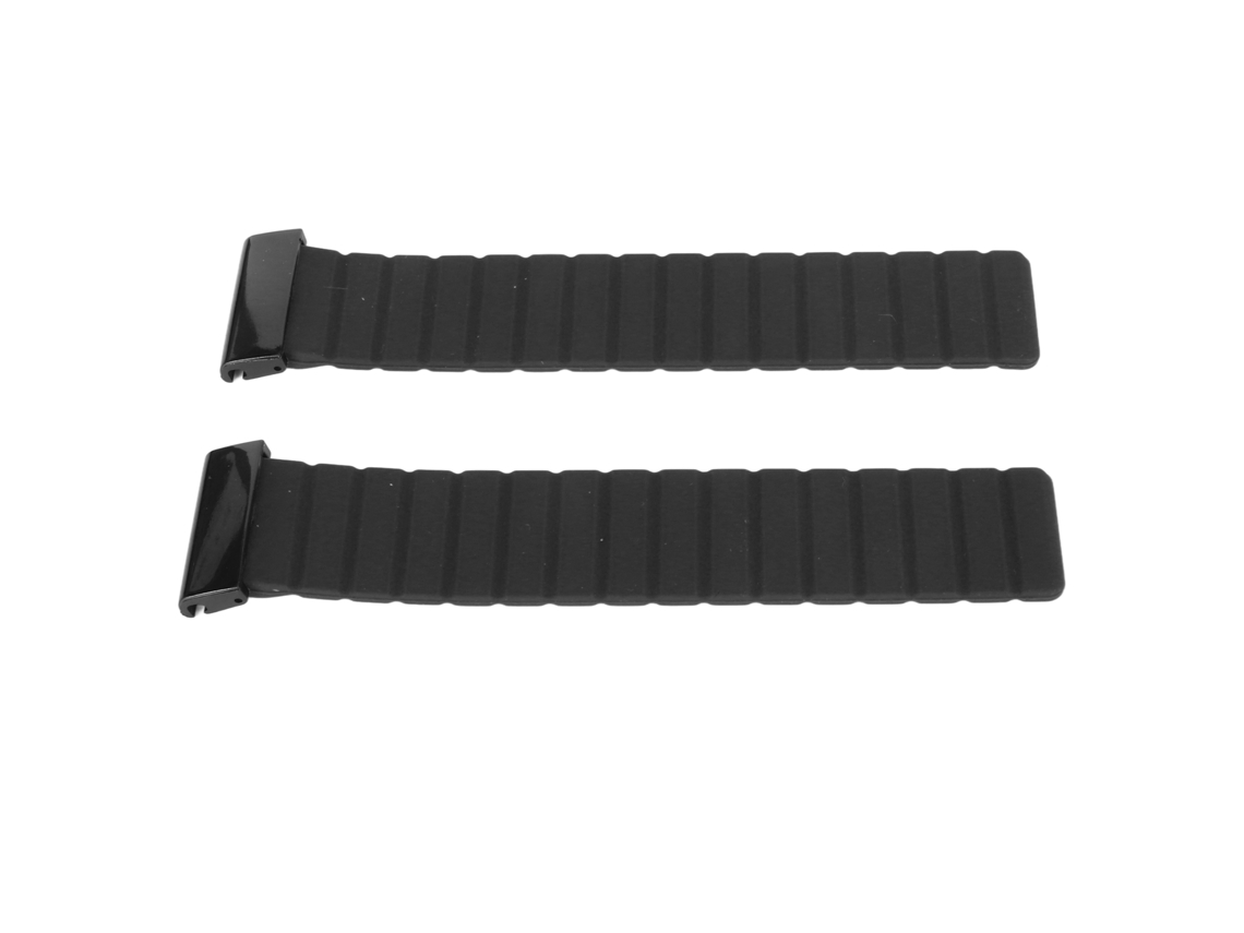 Pulseira de Relógio Magnética 26mm Silicone Resistente Ao Suor com Liberação Rápida para Vertix 2 Preto