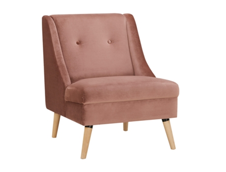 Cadeirão Sem Braços PÄRUMM Rogar 68 X78 X84 Cm Rosa