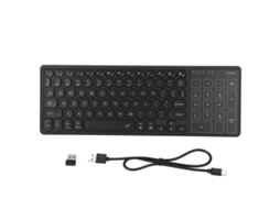 2026 teclado Sem Fio com Touchpad