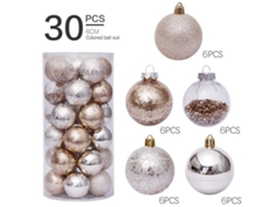 30 Bolas de Decoração de Árvore de Natal ZYBLSSBB