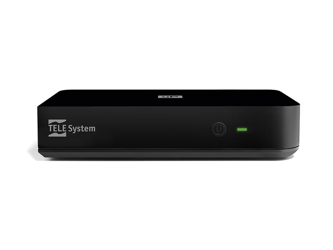 Descodificador Digital Terrestre Android Tv 4K Ultra Hd Certificato Google TELE SYSTEM Up T2 4K