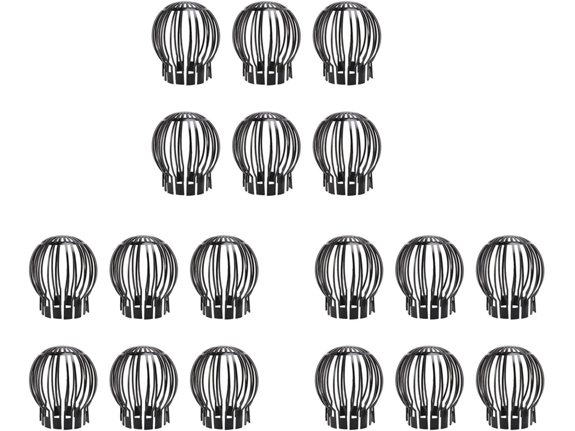 Conjunto De 18 Filtros De Gotejamento Que Impedem O Entupimento Por Folhas, Galhos, Espuma Do Telhad Gokoco