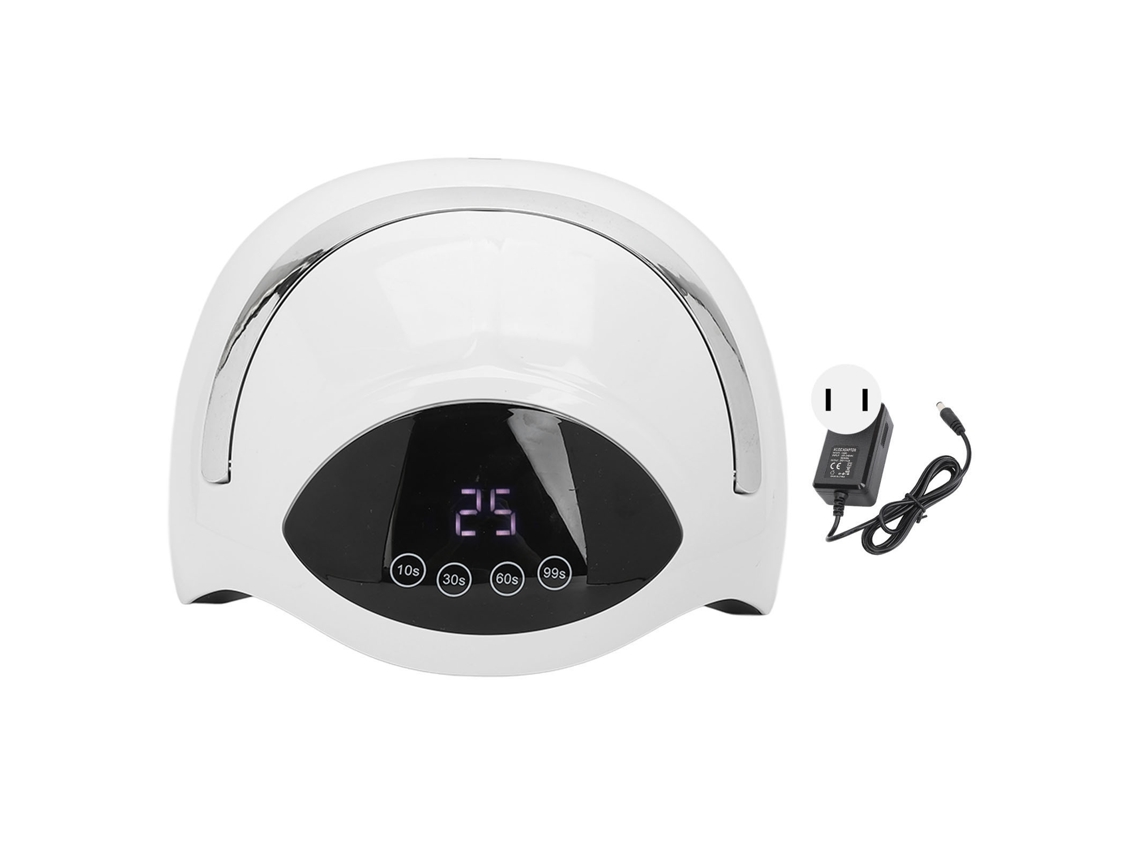 Lâmpada Uv De Cura Para Unhas 180w Com 60 Chips De Luz, Tela Tática, 4 Temporizadores E Sensor Automático, Plug Us 100-240v