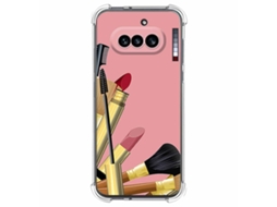 Capa Tumundosmartphone De Silicone À Prova De Choque Para Nothing Phone 4a 5g Com Design Escovado
