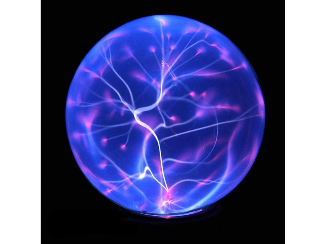 Lâmpada Mágica Eletrostática Em Formato De Bola Luz Noturna Sensível
