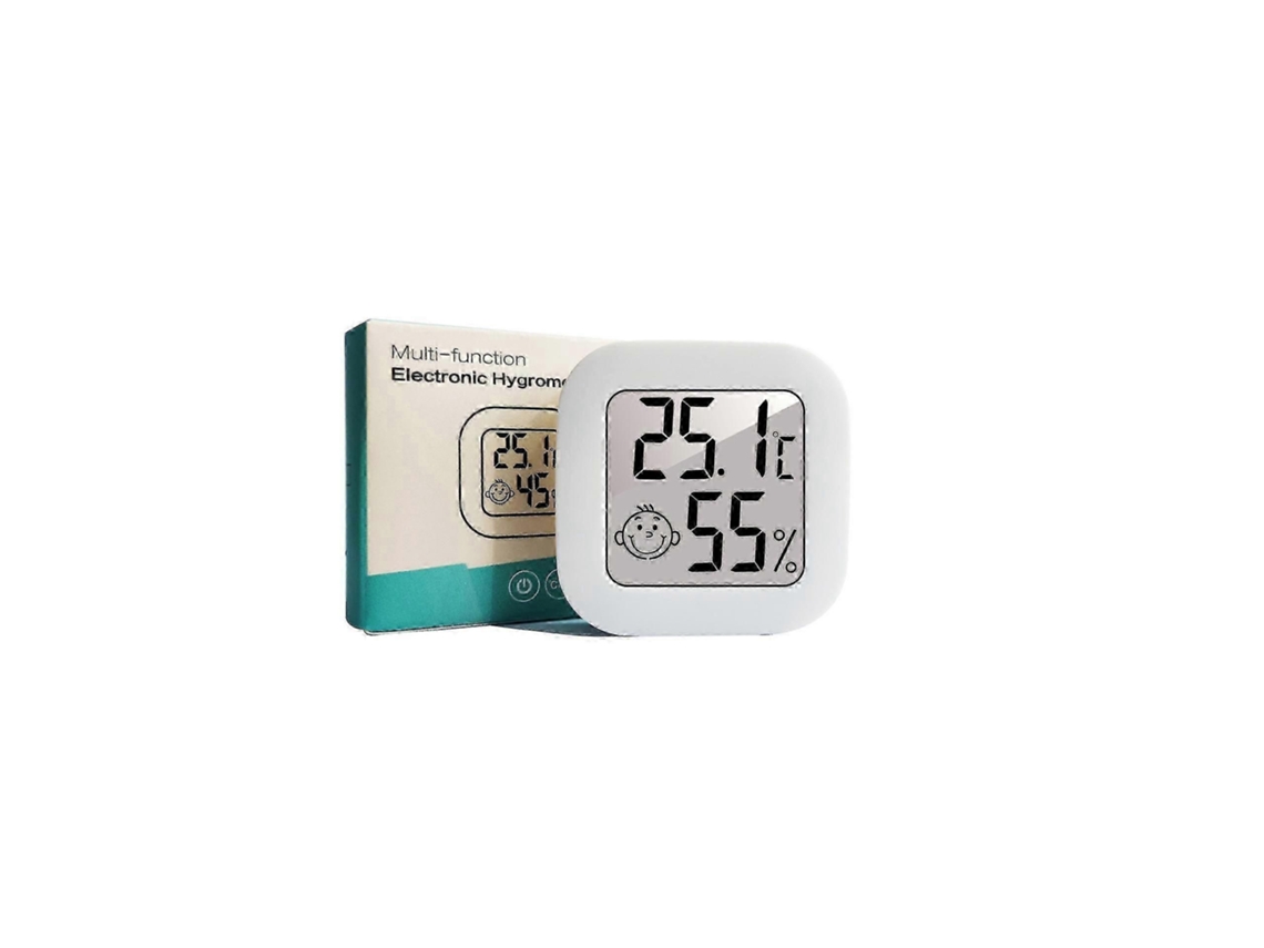 Mini Higrômetro Termômetro Interno - Monitor Preciso De Temperatura E Umidade