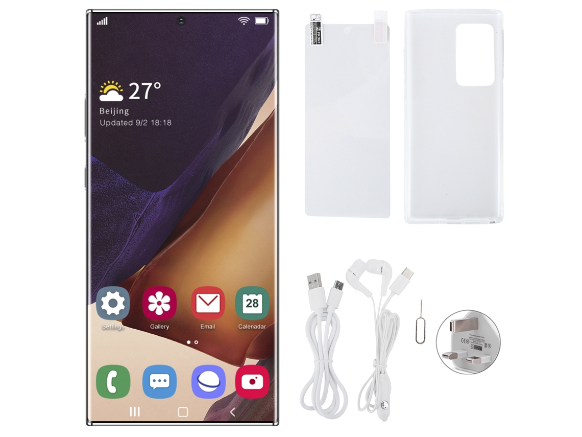Smartphone Laxiscreed Com Tela Furada Hd Dual Chip Para Utilização Fácil E Multitarefa