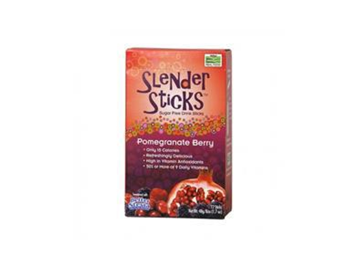 Bebida Sem Açúcar / Slender Sticks: Pomegranate Berry Romã Now