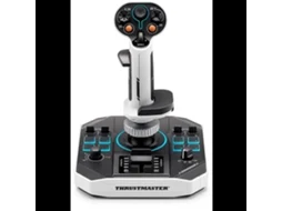 Joystick Espacial Thrustmaster Sol R 1 Flightstick 44 Botões Tecnologia H.e.a.r.t. 16 Bits Ambidestro Com Base