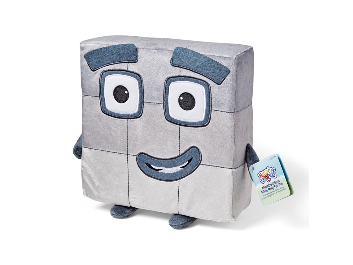 Brinquedo Educativo De Pelúcia Numberblocks Numberblock Nove Da Learning Resources