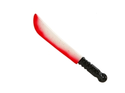 Faca Sangrento Vermelho Halloween 41x41x10 cm