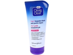 Sérum de Rosto CLEAN & CLEAR Pontos Pretos Gel Limpador 3 em 1 (150 ml)