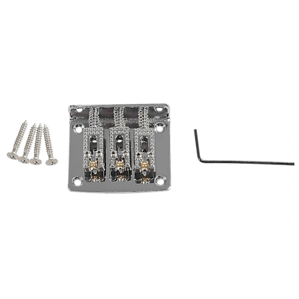 Ponte de Cordas para Guitarra, Ponte de Cordas de 3 Cordas AQUAFORGE